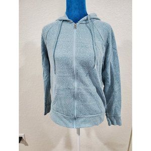 Time And Tru Blue Zip Up Hoodie Size S